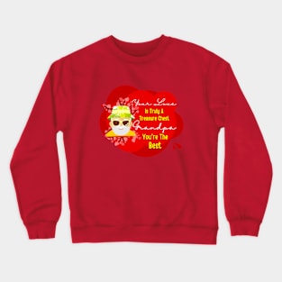 Grandpa: The Treasure of My Heart Tee Crewneck Sweatshirt